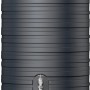 Garantia Regenwasserbehälter Nordic, 300 l, Graphite Grey, mit Deckel und Wasserhahn-Anschluss.
