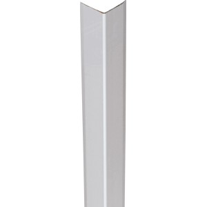 Kantenschutzwinkel aus Aluminium, silber-matt, 25x3mm, für Fliesenschienen.