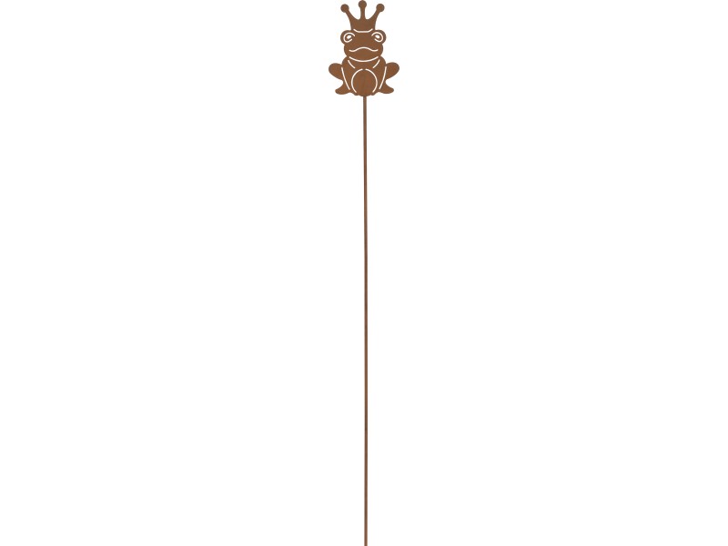 Gartenstecker Frosch Rostfarben 85 cm kaufen bei OBI