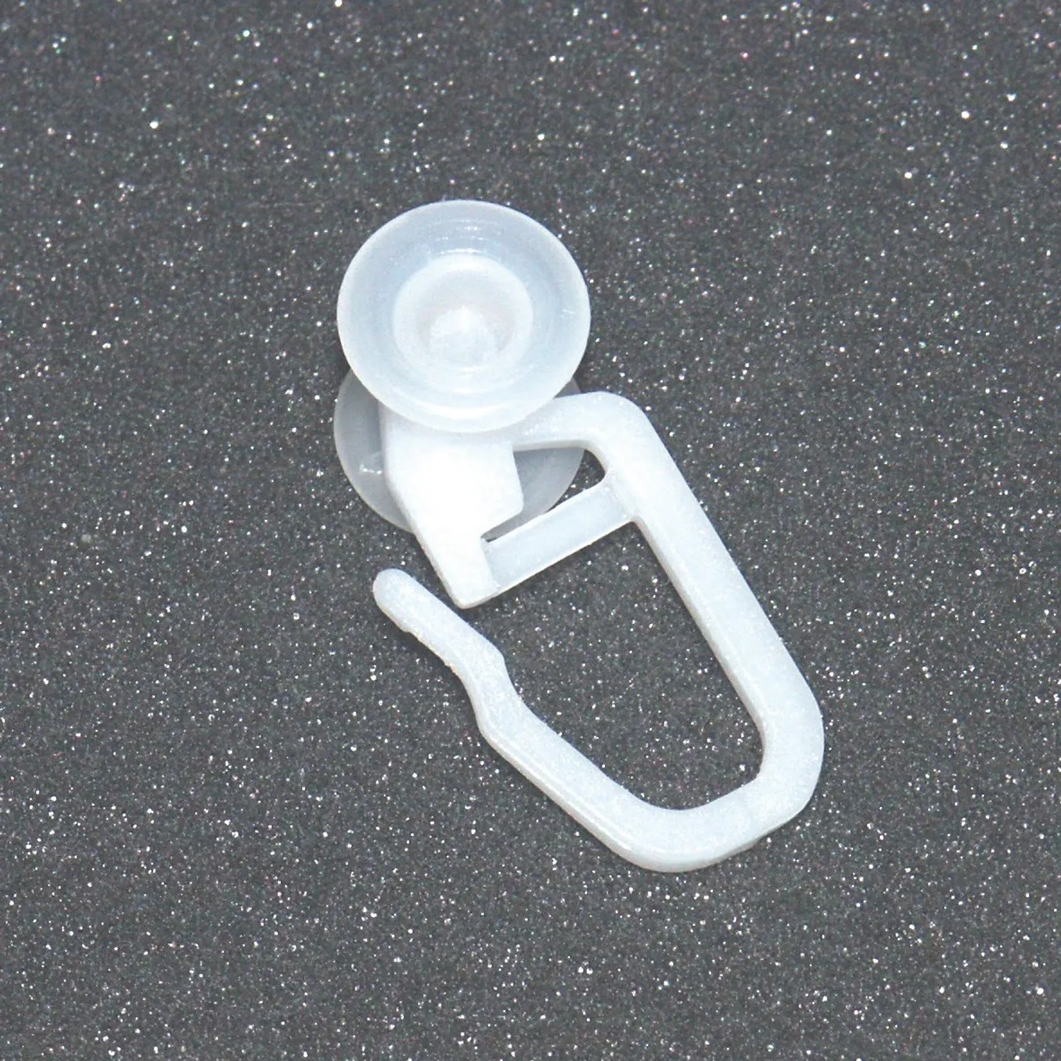 Gardinia U-Rollring, weiß, 20er-Pack für Gardinenschienen.