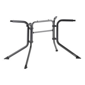 Kettler Klapptisch Boulevard Gestell, 140x95 cm, anthrazit. Aluminium Gartentisch Untergestell, klappbar.