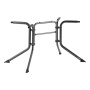 Kettler Klapptisch Boulevard Gestell, 140x95 cm, anthrazit. Aluminium Gartentisch Untergestell, klappbar.