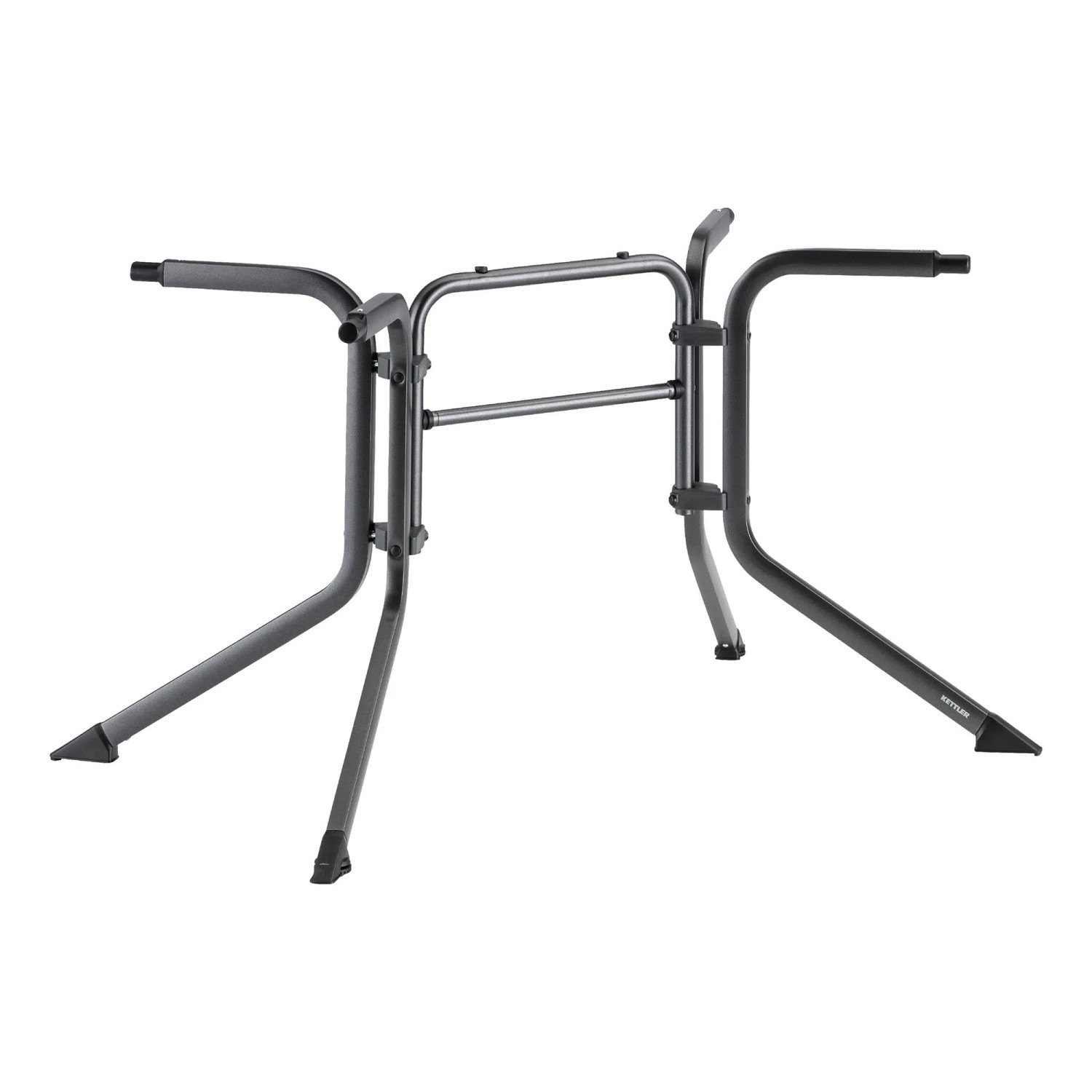 Kettler Klapptisch Boulevard Gestell, 140x95 cm, anthrazit. Aluminium Gartentisch Untergestell, klappbar.