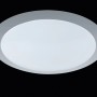 Titanfarbene LED-Deckenleuchte, dimmbar, Ø 35 cm. Moderne Deckenlampe für Innenräume.