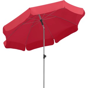 Roter Schneider Balkonschirm Locarno Ø 200 cm mit Knickfunktion für Balkon oder Terrasse.