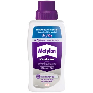 Metylan Fertigkleister Konzentrat Raufaser 500 g Flasche Transparent