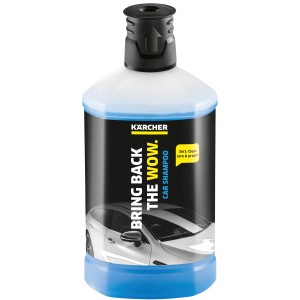 Flasche Kärcher RM 610 Autoshampoo 3-in-1 für die Fahrzeugreinigung und Pflege.