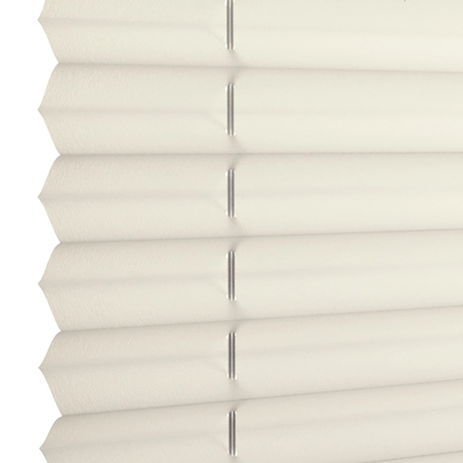 Detailaufnahme: Gardinia Plissee Solo, 70x130 cm, Creme, für Rollos & Raffrollos.