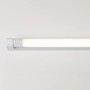 Graue LED-Unterbauleuchte, 9W, 60cm, für Küche & Werkstatt.