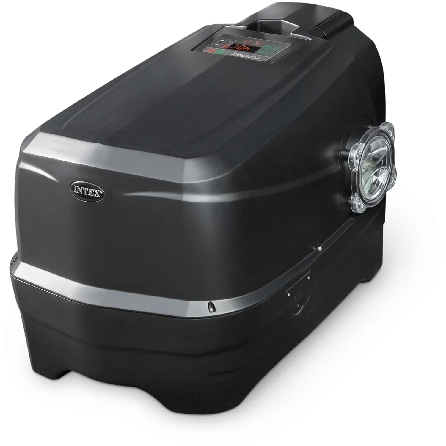 Intex PureSpa Octagon: Steuereinheit mit Salzwassersystem für aufblasbaren Whirlpool.