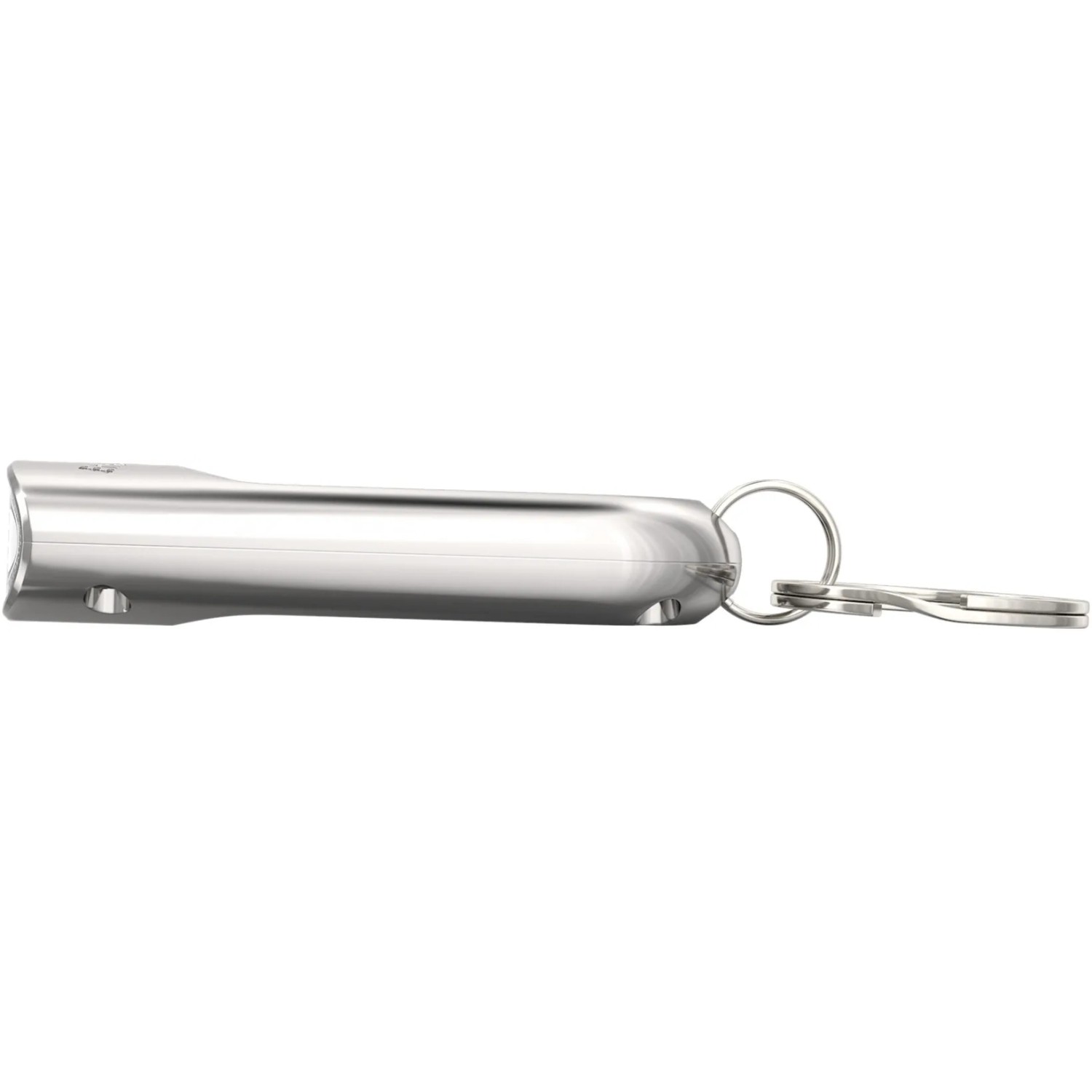 Energizer Speziallampe Keychain, kleine silberne LED Taschenlampe mit Schlüsselanhänger.