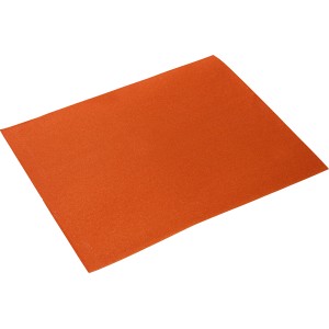 Orangefarbenes LUX Universal-Schleifpapier K120 für feinere Schleifarbeiten.