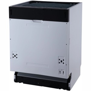 Respekta Einbaugeschirrspüler Aleksi 60cm, vollintegriert, Rückansicht.