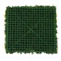 MCW Wandfliese L78 Buchs, grün-gelb, Rückseite mit Gitterstruktur.