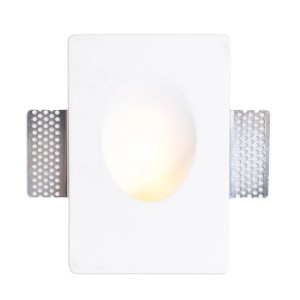 Weiße, runde LED-Einbauleuchte von Näve, 5,5x18x12 cm, für stimmungsvolle Lichtakzente.