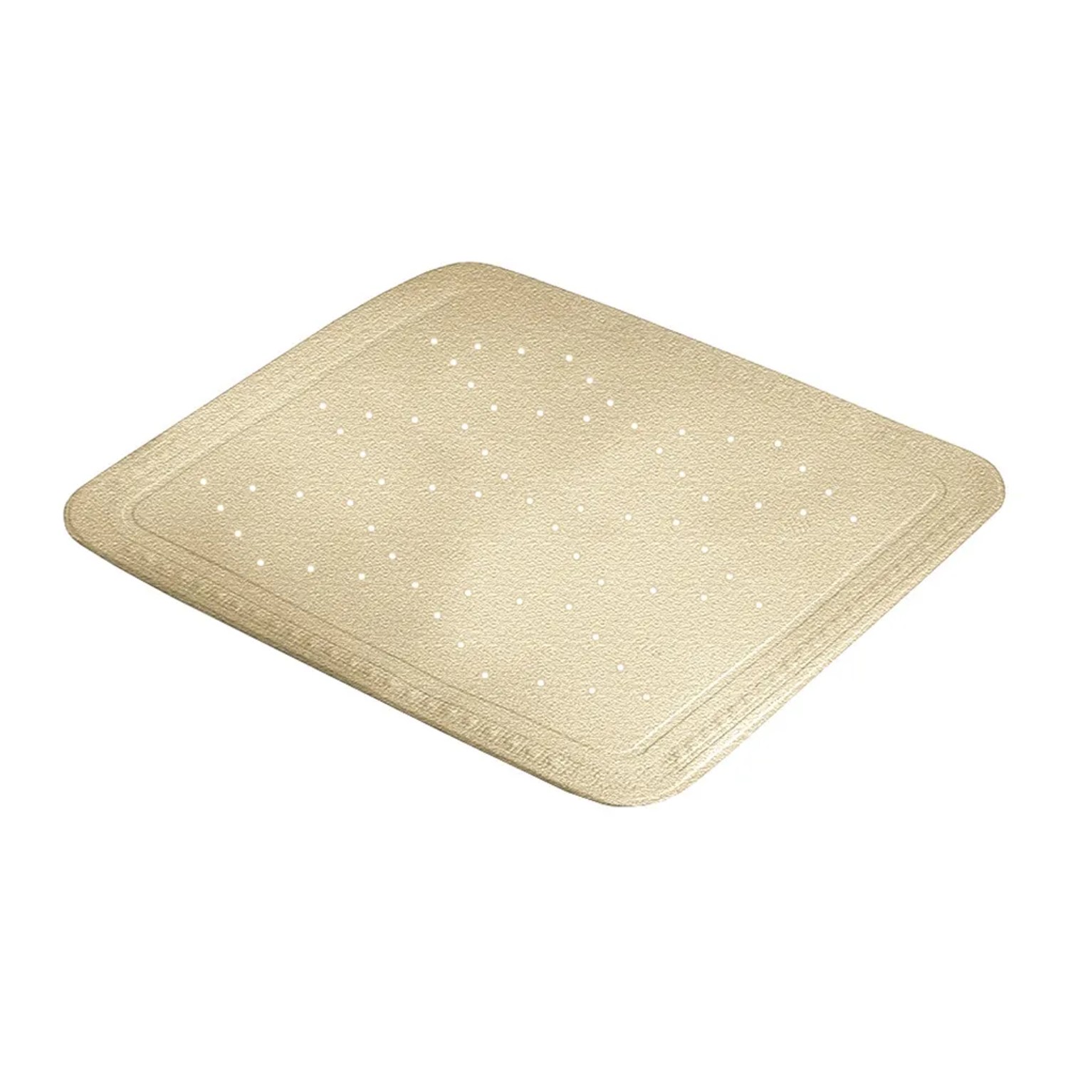 Beige Kleine Wolke Duscheinlage Arosa, 55x55 cm, mit rutschhemmender Oberfläche und Saugnäpfen.