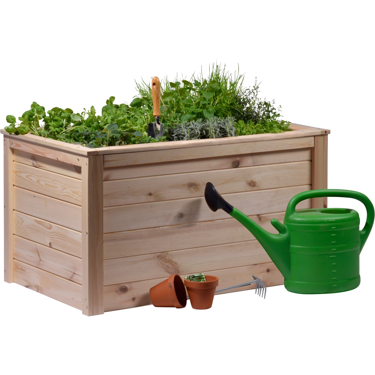 Dobar Hochbeet 108 cm x 62 cm x 60 cm Natur kaufen bei OBI