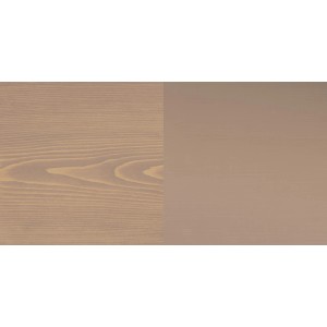 Holz mit Osmo Dekorwachs Intensiv Graubeige behandelt. Holzschutz und Farbe in einem.