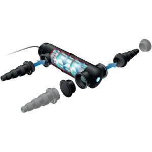 Ubbink UV-C Teichklärer AlgClear 95000, 95W, zur Algenbekämpfung im Gartenteich.