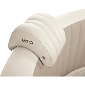Aufblasbare Spa Kopfstütze von Intex, beige, für Whirlpool Zubehör.