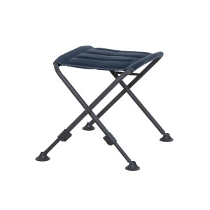 Siena Garden Fußteil Premium, dunkelblau, klappbar, für Camping & Garten.