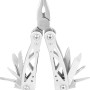 LUX Multitool 2er-Set: Silbernes Multitool mit Zange und diversen Werkzeugen.