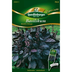Quedlinburger Basilikum "Moulin Rouge" Loses Saatgut