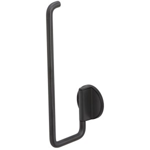 Tiger Tune Reserverollenhalter, Metall gebürstet-Schwarz, für 2 Rollen Toilettenpapier.