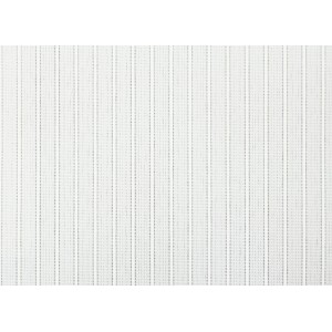 Lamellenvorhang-Set 127 mm Weiß gestreift 150 cm x 260 cm