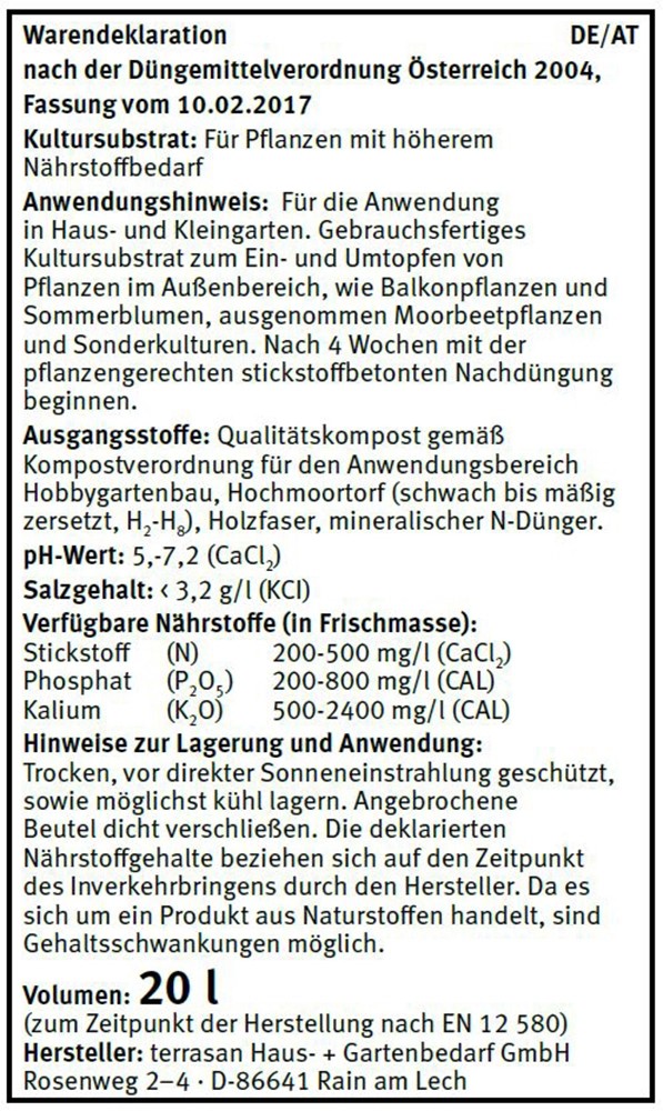 Blumenerde 20 l kaufen bei OBI