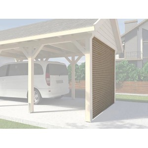 Weka Rückwand WekaLine für Carport, naturbelassen, 28 mm, als Zubehör zur Gestaltung des Carports.