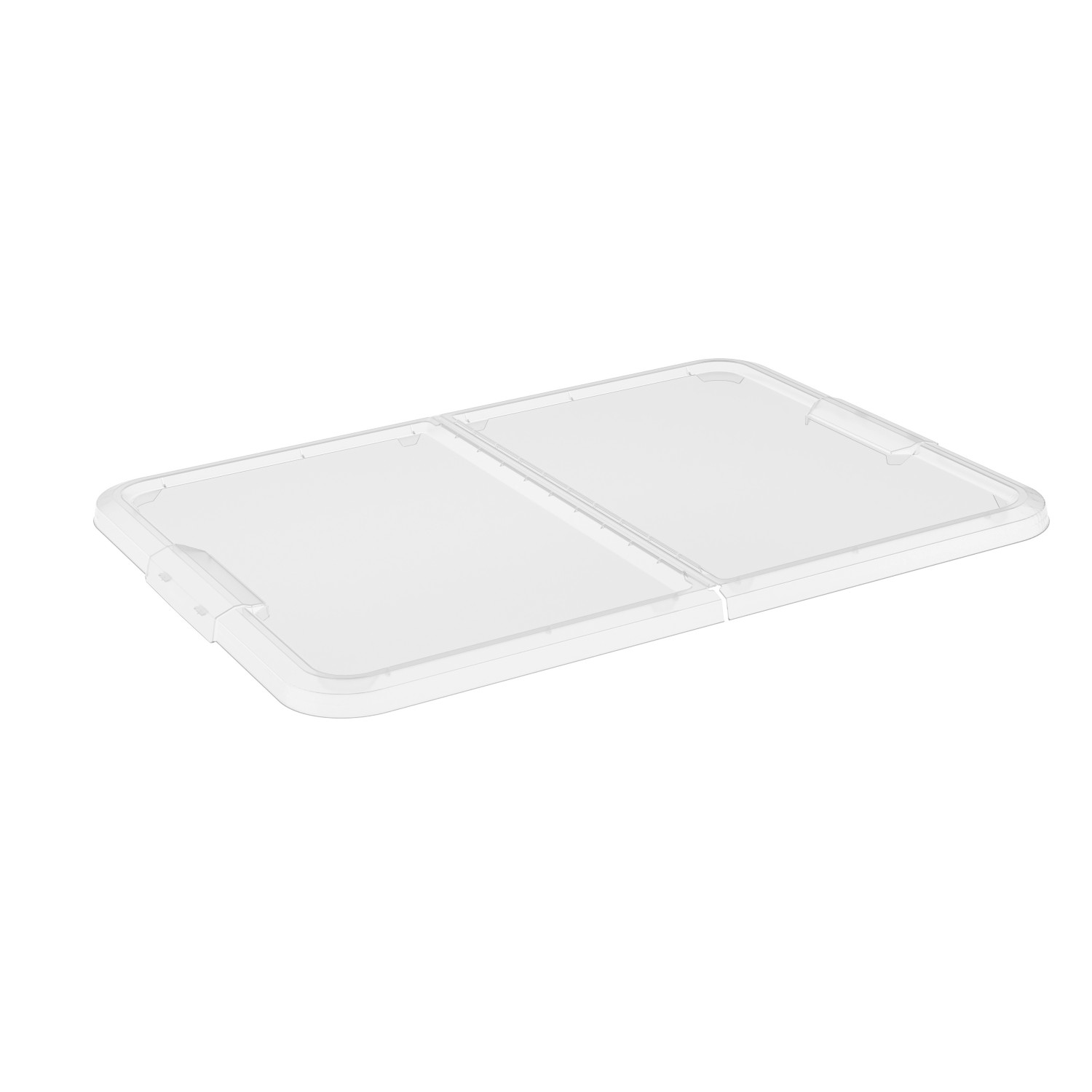 Transparenter Santos Faltdeckel für Aufbewahrungsboxen Größe M-XXL.