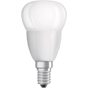 Bellalux LED-Leuchtmittel E14 in Tropfenform, 4,9W, neutralweißes Licht.
