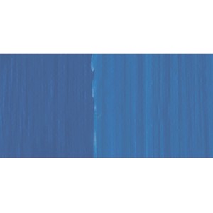 Aufstrich der Lukas Cryl Studio Premium-Acrylfarbe in Coelinblau.