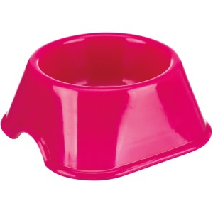 Pinker Trixie Kunststoffnapf, 200 ml, ø 9 cm für Kleintiere.