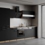 Respekta Küchenzeile Merle 310 cm Schwarz_4