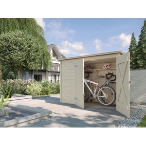 Weka Fahrrad-Box 205 cm x 84 cm