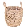 A.H.G. Pflanzkorb Wasserhyazinthe inkl. PET-Einsatz Ø 28 cm x 26 cm Beige-Natur