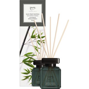 ipuro Raumduft Essentials Black Bamboo 100ml mit Duftstäbchen für ein frisches Raumklima.