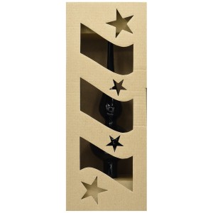 Vitbis Weihnachtsbaumspitze 6 cm Schwarz Glänzend