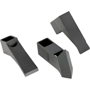 LUX Ersatzklingen Comfort für Fugenmesser, 3-teiliges Set aus Nylon und Fiberglas.