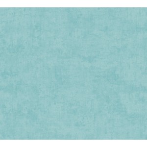 A.S. Creation Vliestapete Uni in Petrol, 10,05 m x 0,53 m, für dekorative Wandgestaltung.