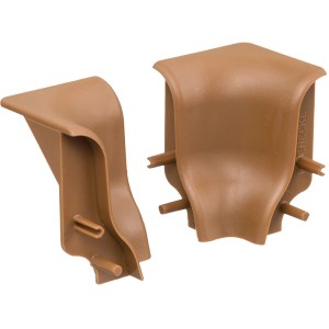 OBI Innenecke Kirschbaum, 2er-Set für Laminat- und Parkettleisten.