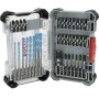 Bosch Pro Impact Schrauber-Bit und Bohrer Set, 35-teilig im geöffneten Koffer.