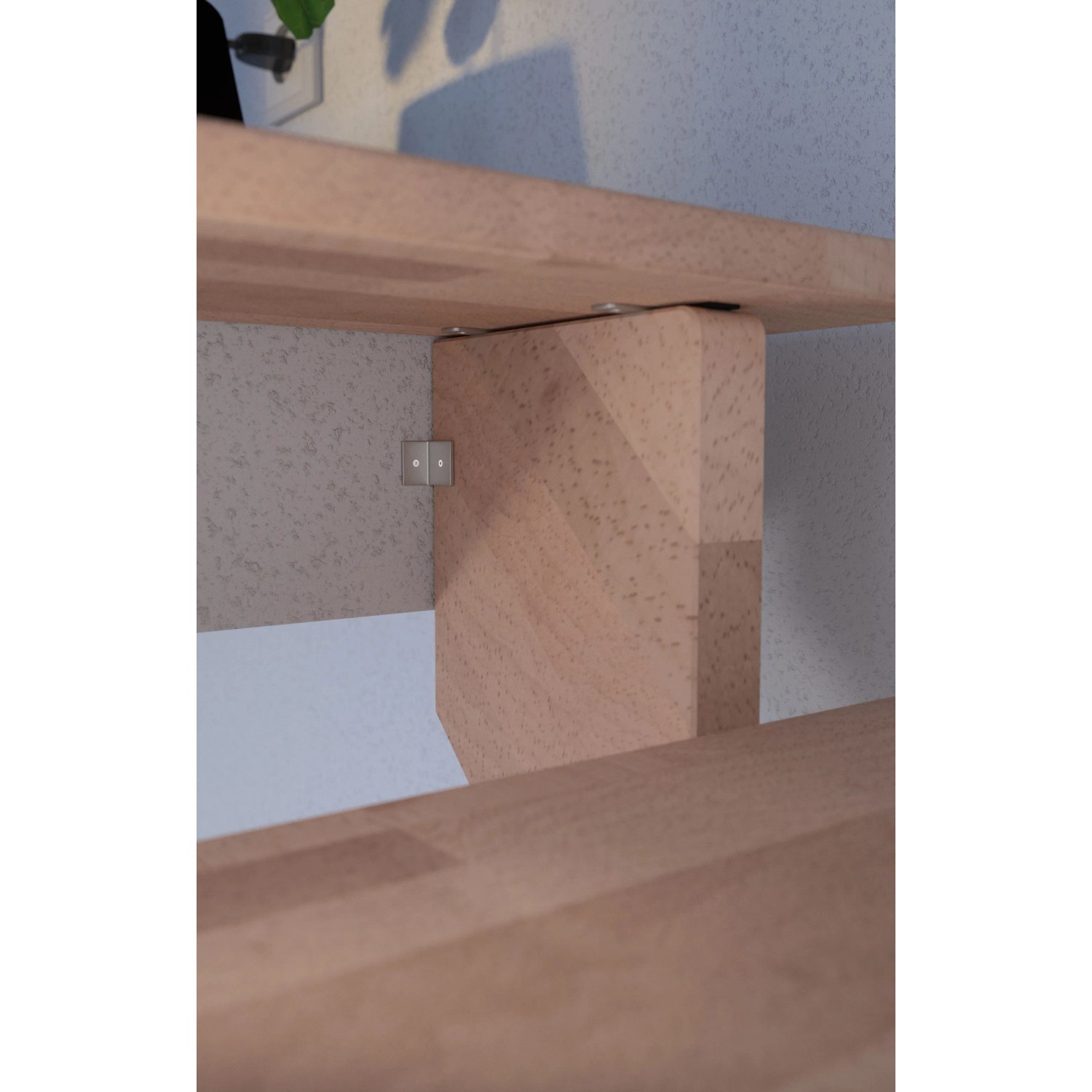 Treppe Lindos Pro Buche Gew. R 80 cm Design-Geländer-Holzstäbe FSC®_5