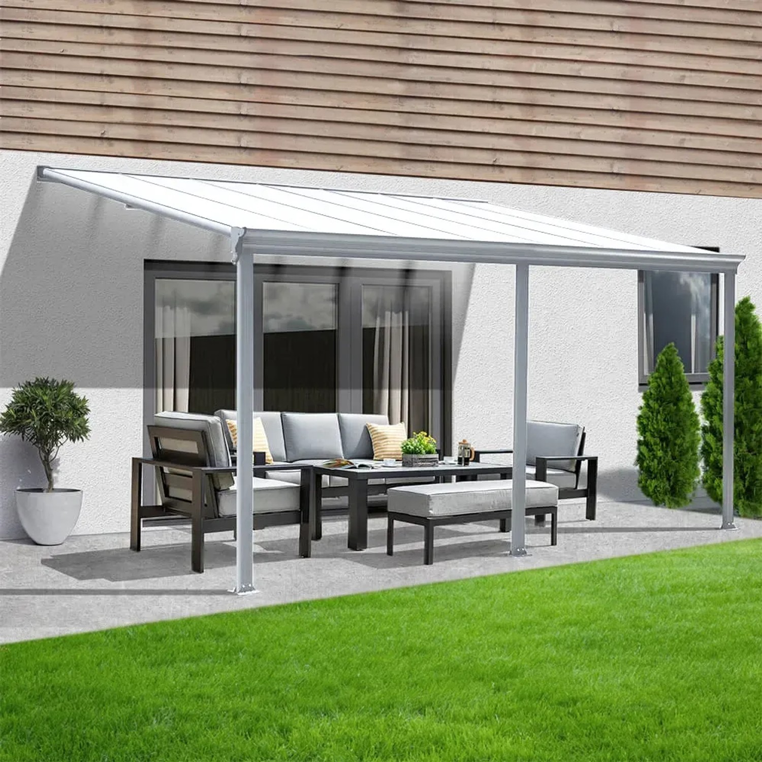 Elegantes Terrassenberdachung Solis Deluxe Bilder