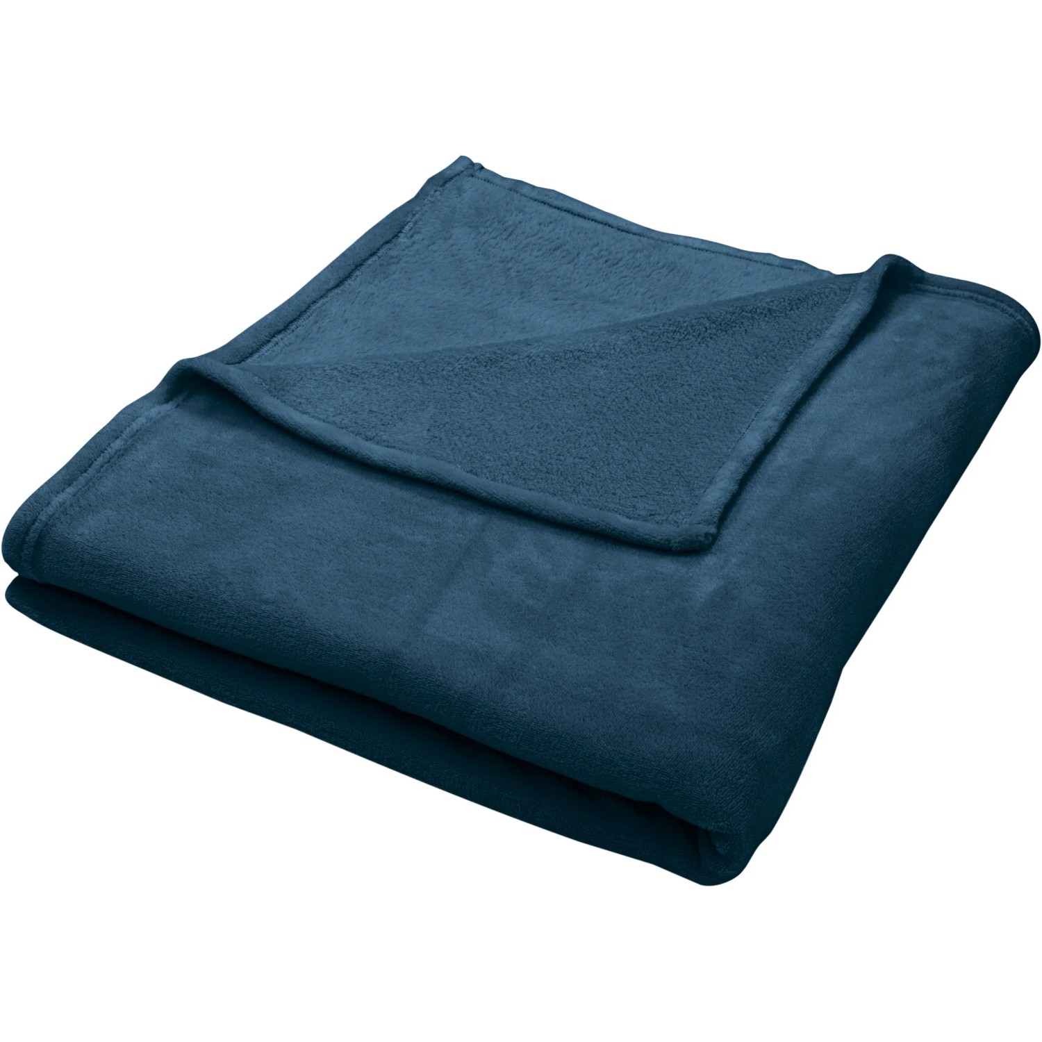 Fleecedecke 130 cm x 160 cm Blau kaufen bei OBI