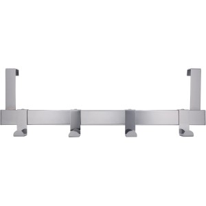 Siro Türgarderobe mit 4 Haken, Chrom glänzend, 404 mm lang.