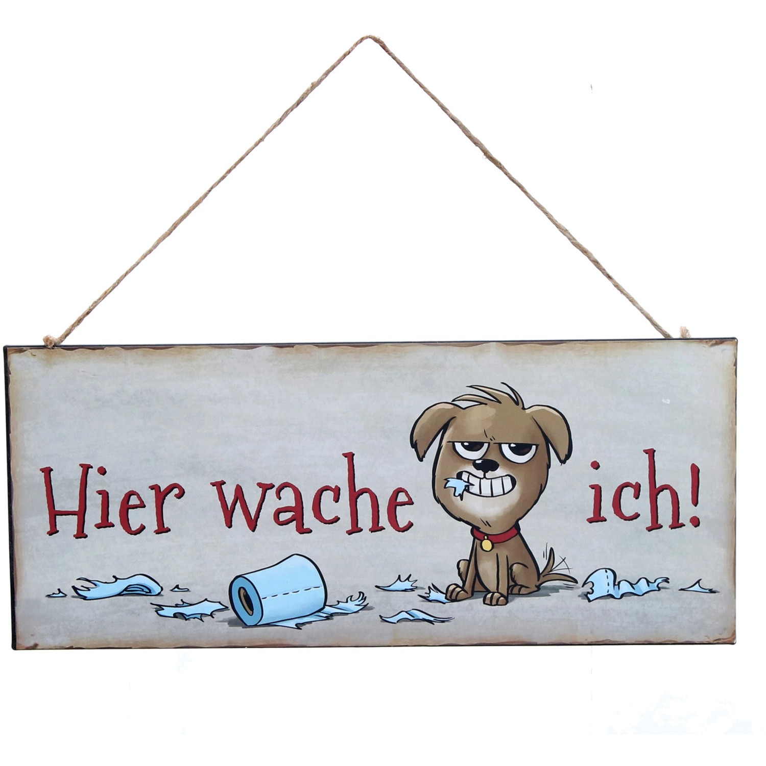MetallSchild Hund 30,5 cm x 13 cm kaufen bei OBI