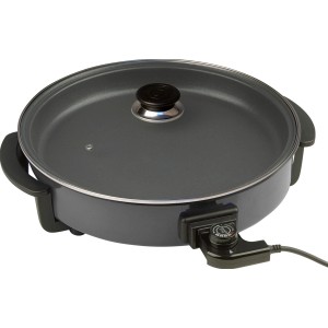 Silva Homeline Partypfanne PPF 1503A mit Deckel, ideal zum Kochen, Braten und Dünsten.